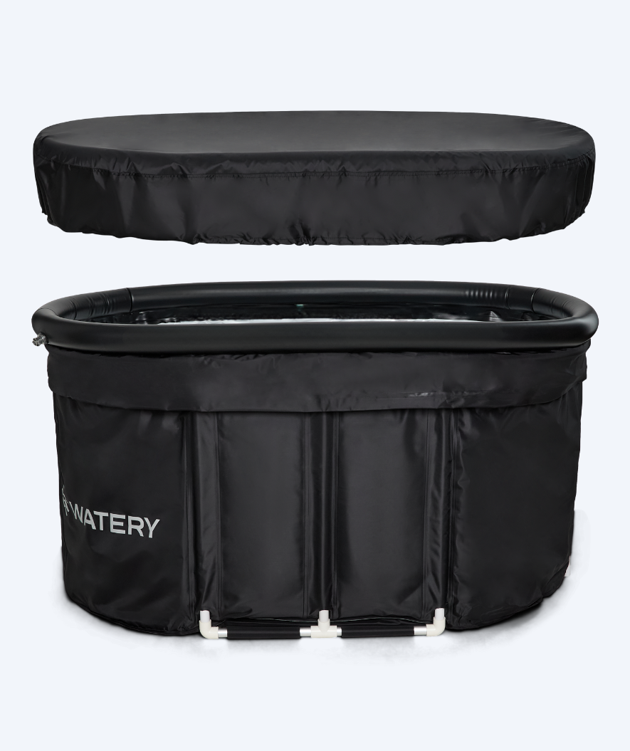 Watery uppblåsbar isbad - Hero Max - Svart