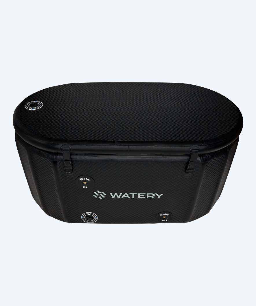 Watery uppblåsbart isbad - Master - Svart