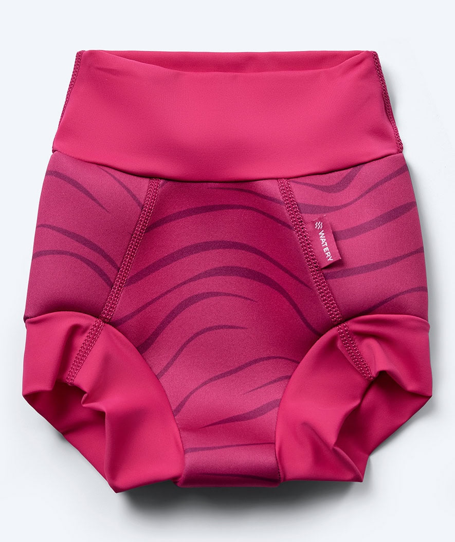 Watery blöjbadbyxor för barn - Neoprene Swim Nappy - Rosa
