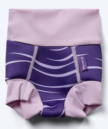 Watery blöjbadbyxor för barn - Neoprene Swim Nappy - Lila
