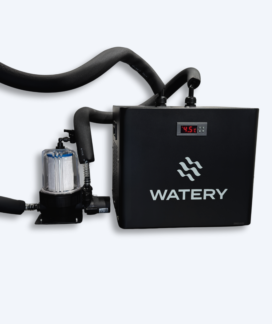 Watery vattenkylare för isbad - Dense Cooler - Svart