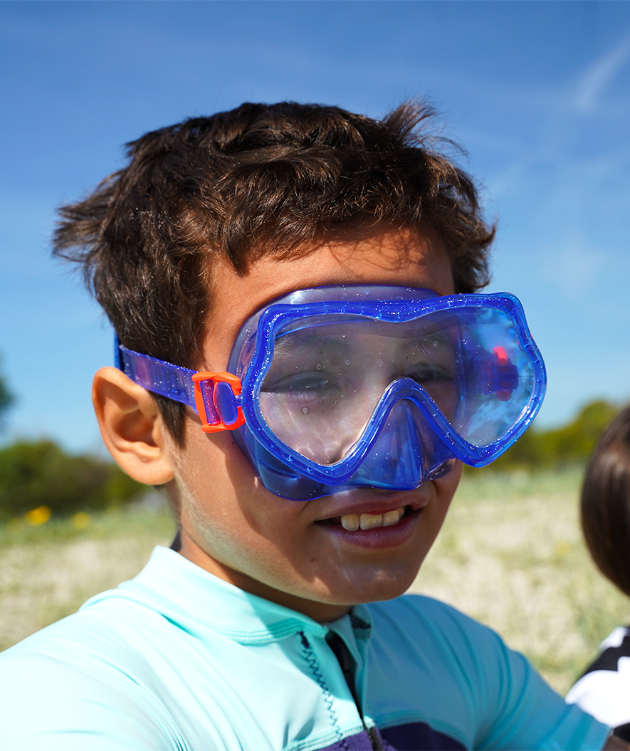 Watery Combo snorkelset för barn (4-10) - Winslet - Blå