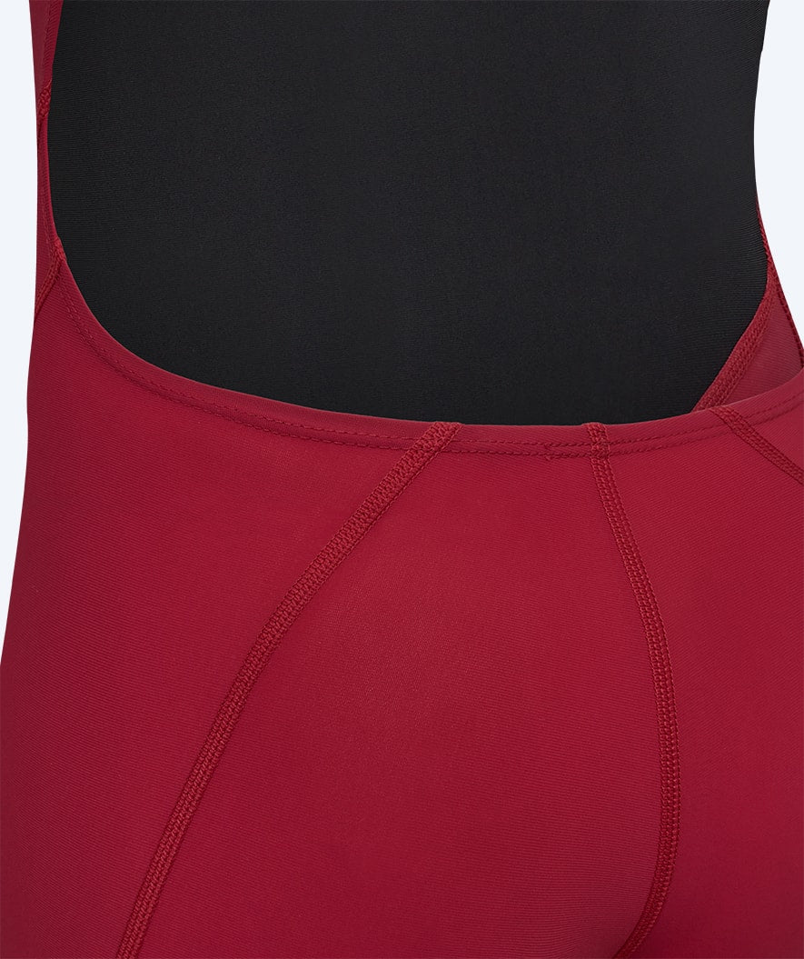 Watery tävlingsbaddräkt för dam - Rapidskin 2.0 - Röd