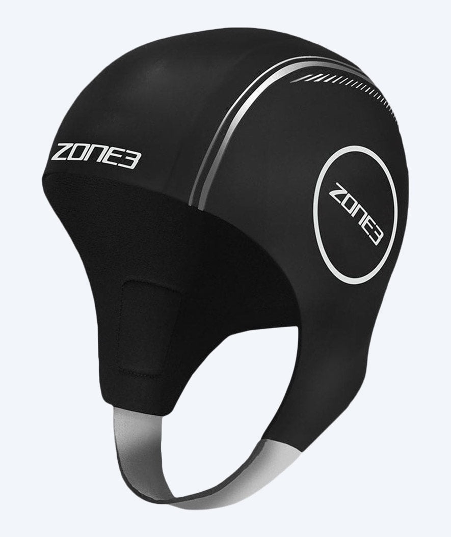 ZONE3 neoprenhuva - 2023 (4 mm) - Svart/silver