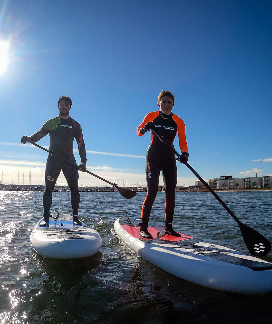 Paket SUP rea: 2x Watery uppblåsbar SUP - Global 10'6