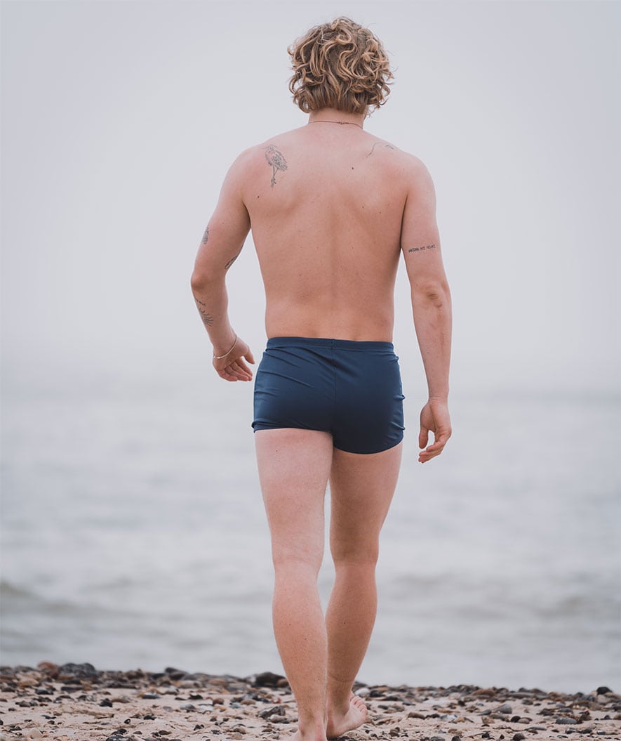 Watery aquashorts för herr - Flaming Vegas Eco - Mörkblå