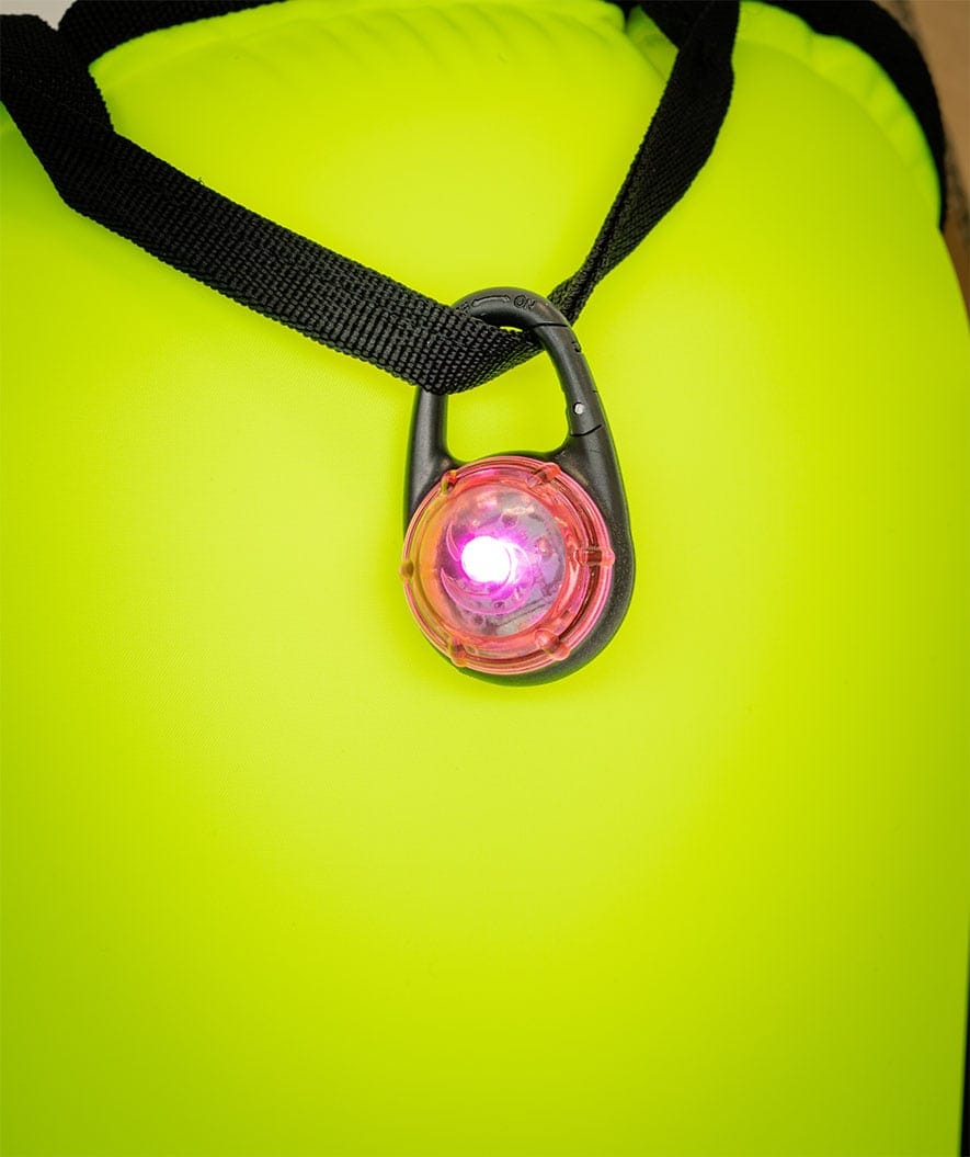 Watery vattentät LED-ljus för simboj - Pro - Vit