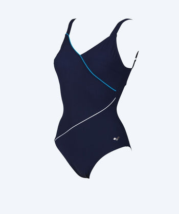 Arena baddräkt för dam - Tiffany U-Back - Mörkblå