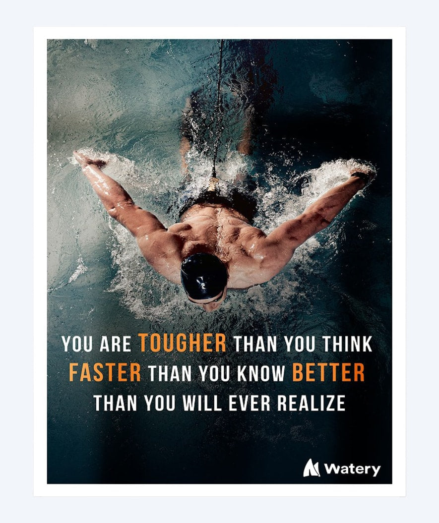 Watery simning poser - You are tougher, faster and better!