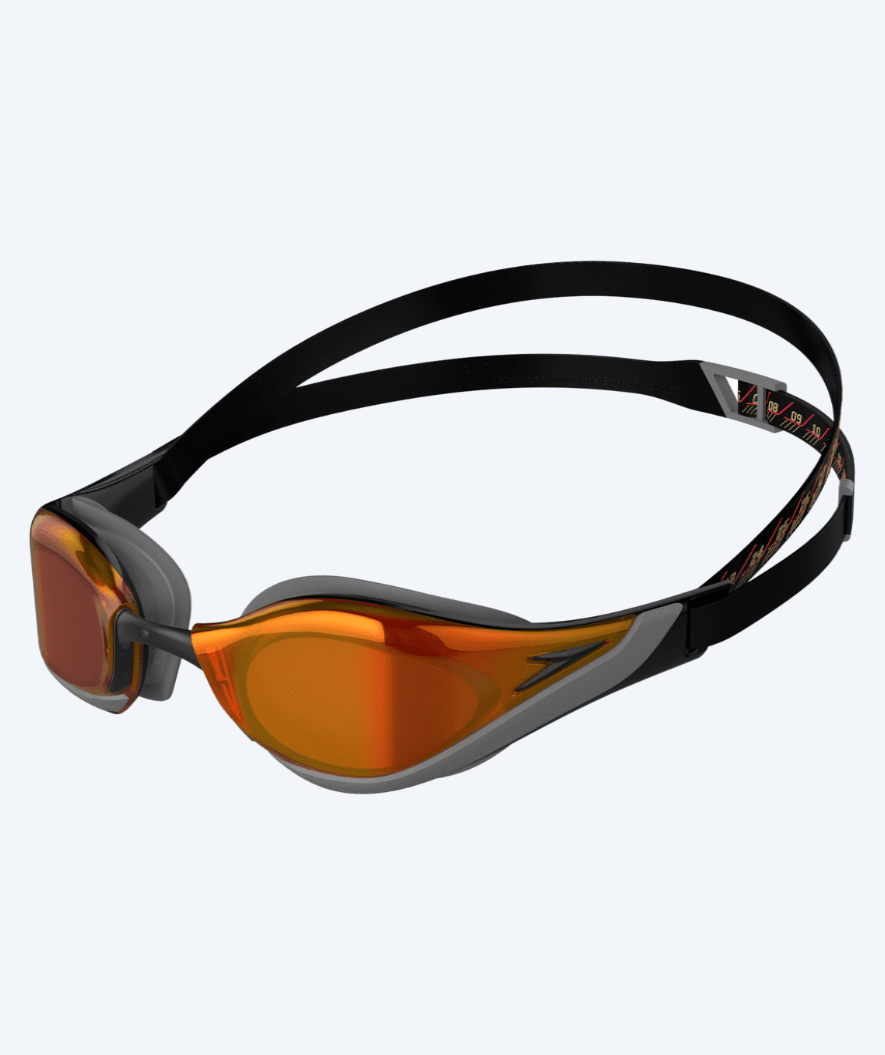 Speedo elite simglasögon - Fastskin Pure Focus -  Svart/röd