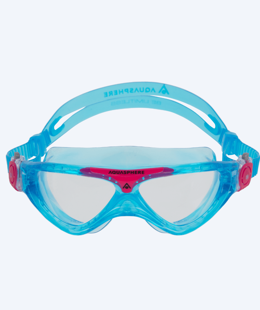 Aquasphere simmask för junior (3+) - Vista - Klar/rosa