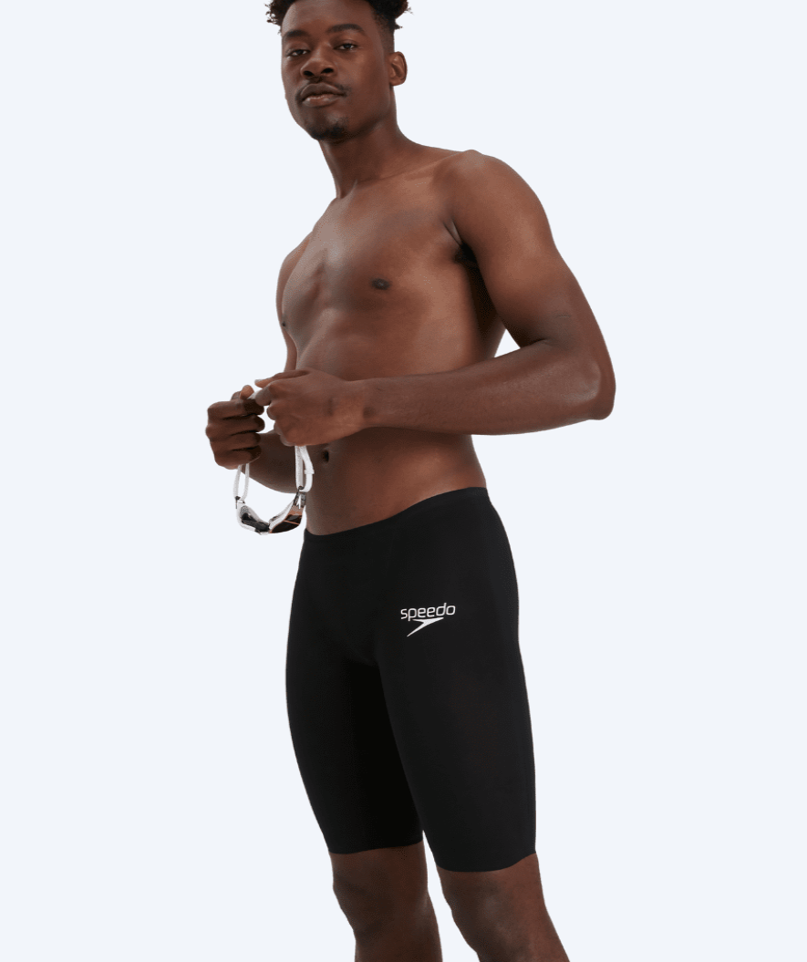 Speedo tävlingsbadbyxor för herr - LZR Pure Intent - Svart/röd