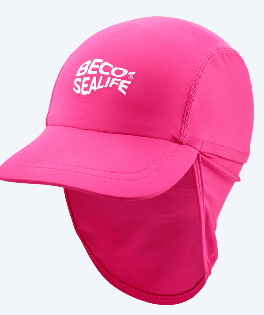 Beco Solhatt för barn - Sealife - Rosa