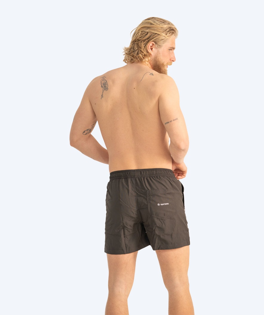 Watery badshorts för herr - Signature Eco - Svart