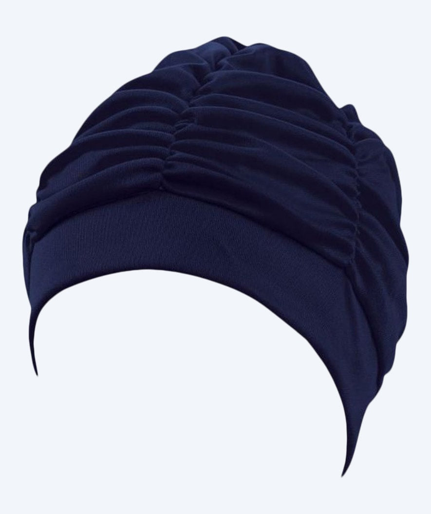 Beco badmössa med drapering – Marinblå