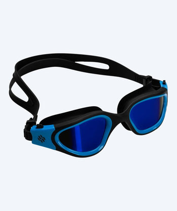 Watery motionssimglasögon – Raven Mirror – Svart/blå