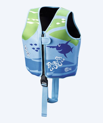 Beco simväst för barn – Sealife (1–6 år) – Ljusblå/grön