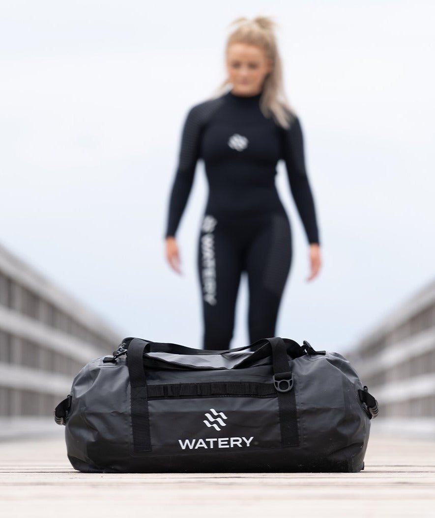 Watery vattentät duffle väska - Swim 50L - Svart