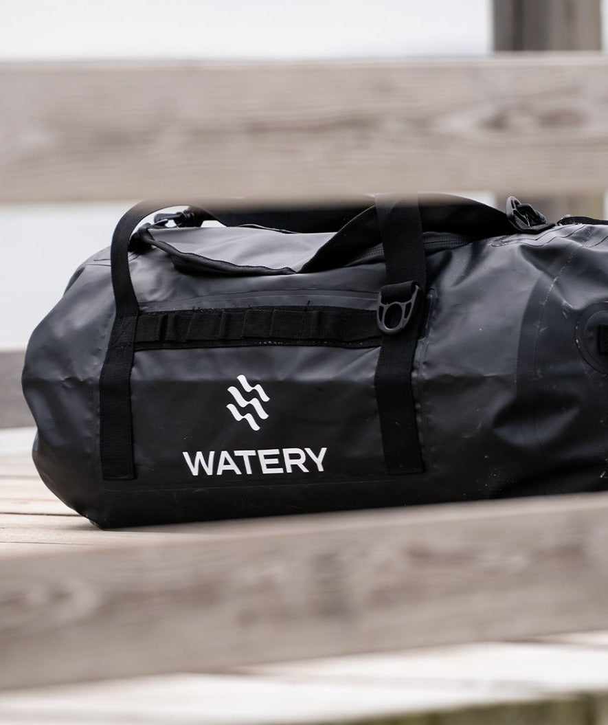Watery vattentät duffle väska - Swim 50L - Svart