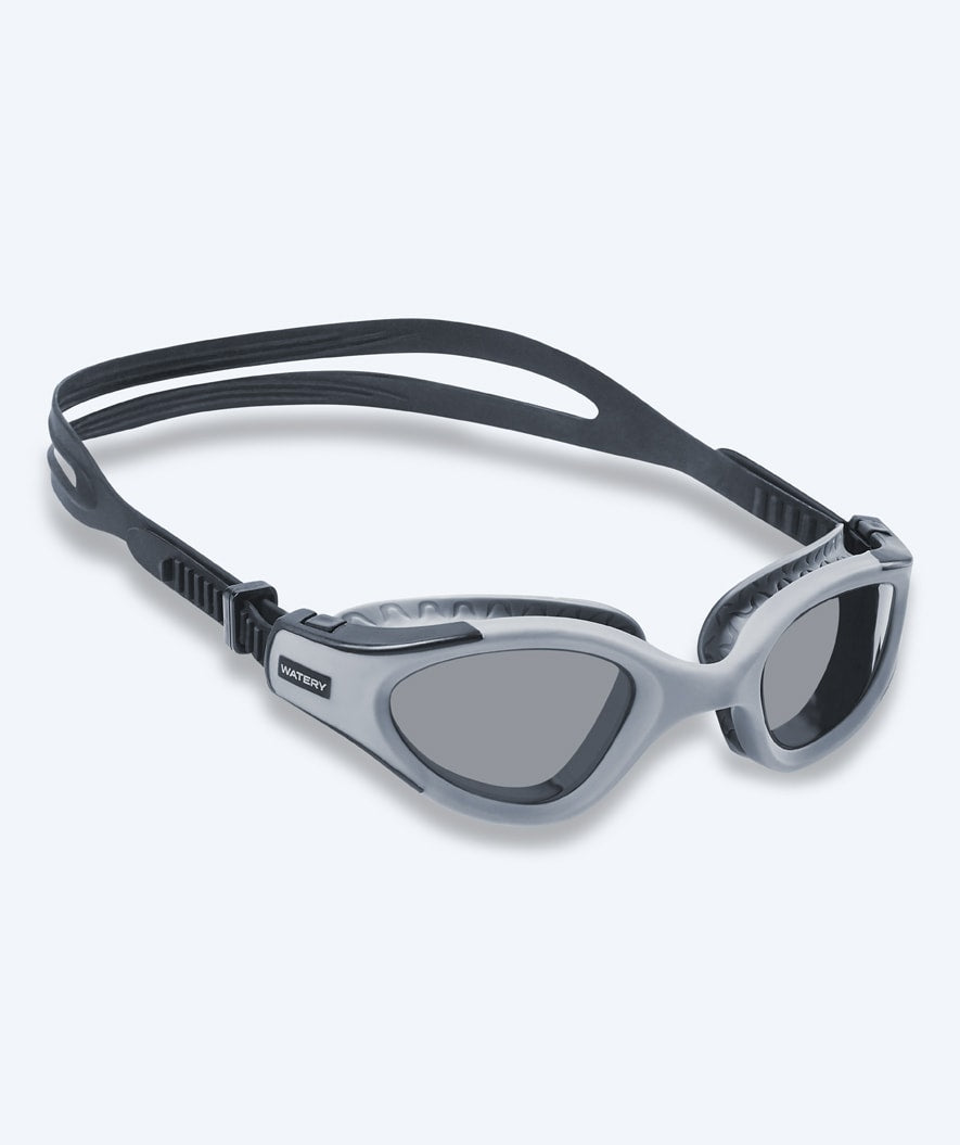 Watery motionssimglasögon – Kelvin Active – Grå/smoke