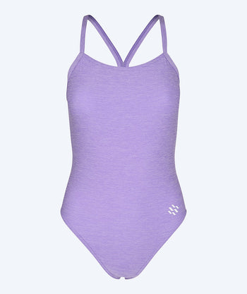 Watery baddräkt för dam - Melange Freestyler - Mirabel Purple