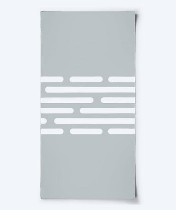 Watery microfiber handduk - Eco Nebraska - Grå