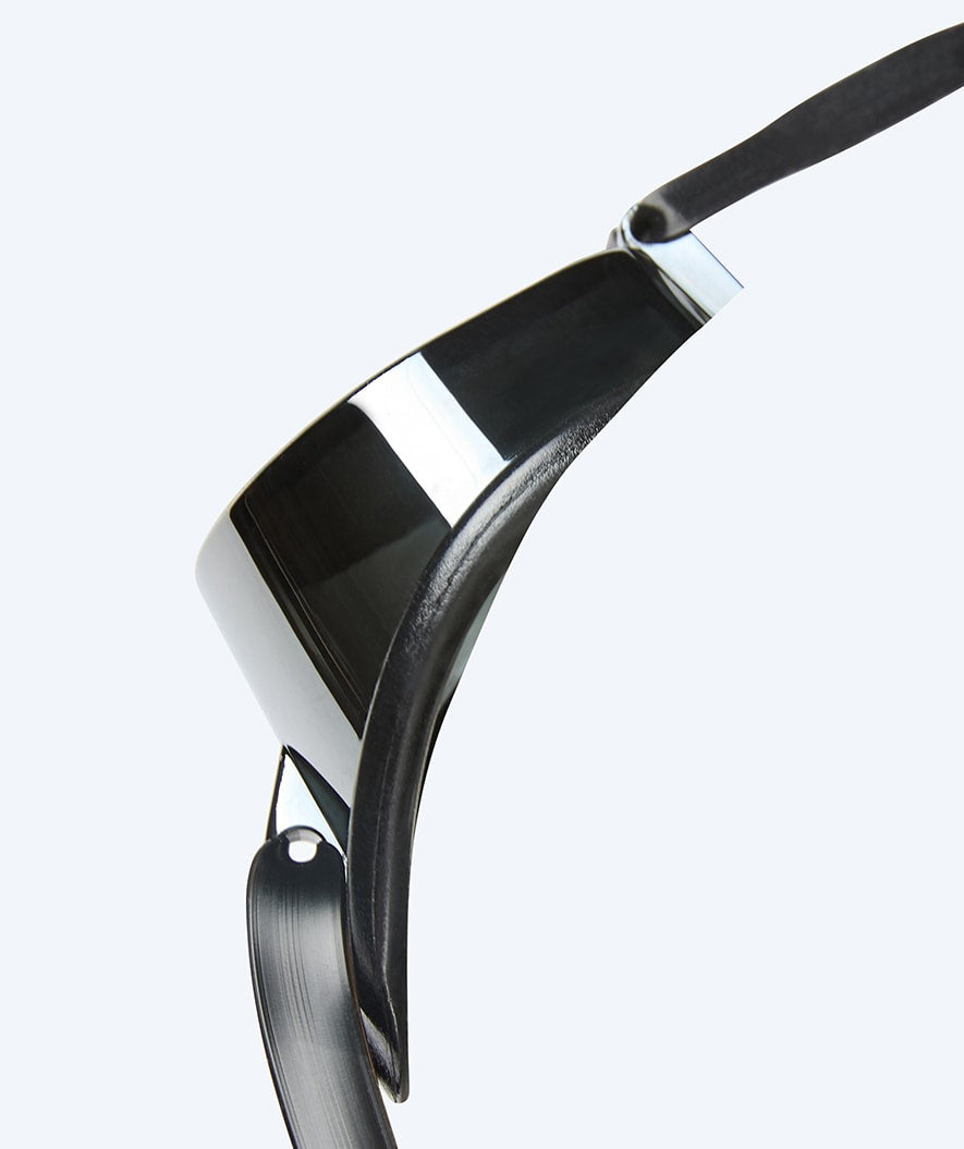 Watery simglasögon - Proflex Swedish Mirror - Svart/silver