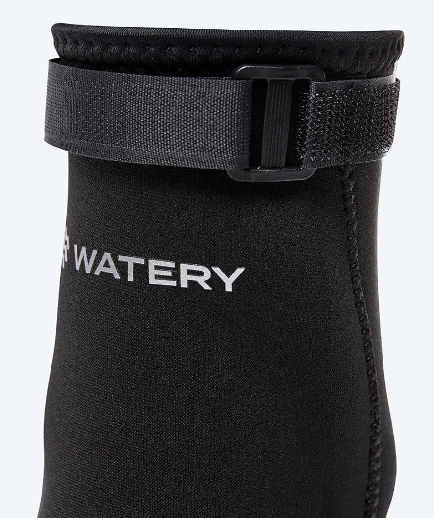 Watery neoprenstrumpor för öppet vatten – Reptile (3 mm) – Svart