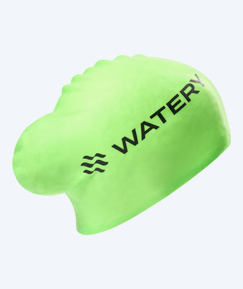 Watery badmössa långt hår - Signature - Grön