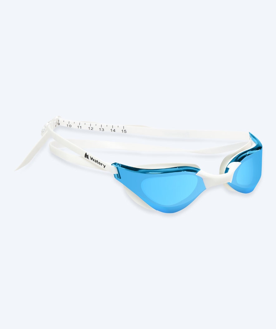Watery simglasögon - Instinct Mirror - Vit/blå